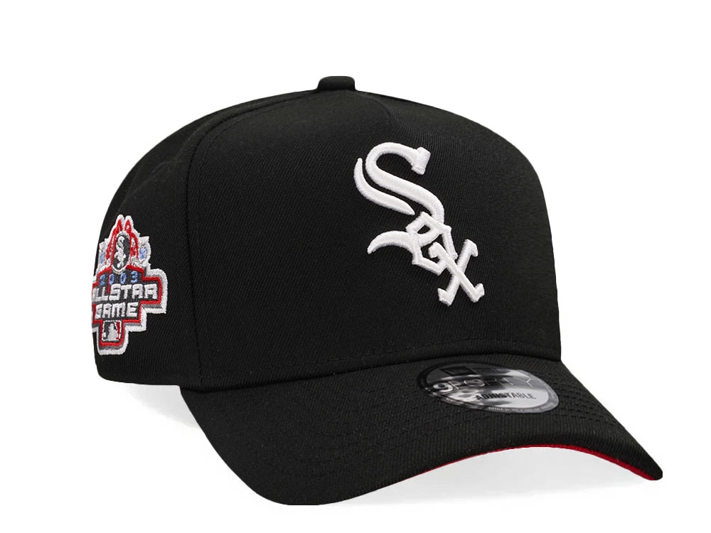 New Era Chicago White Sox All Star Game 2003 Black Red Edition 9Forty A Frame Snapback Cap