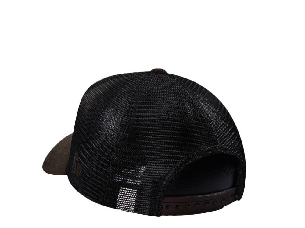 New Era Chicago White Sox Brown Trucker Edition 9Forty A Frame Snapback Cap