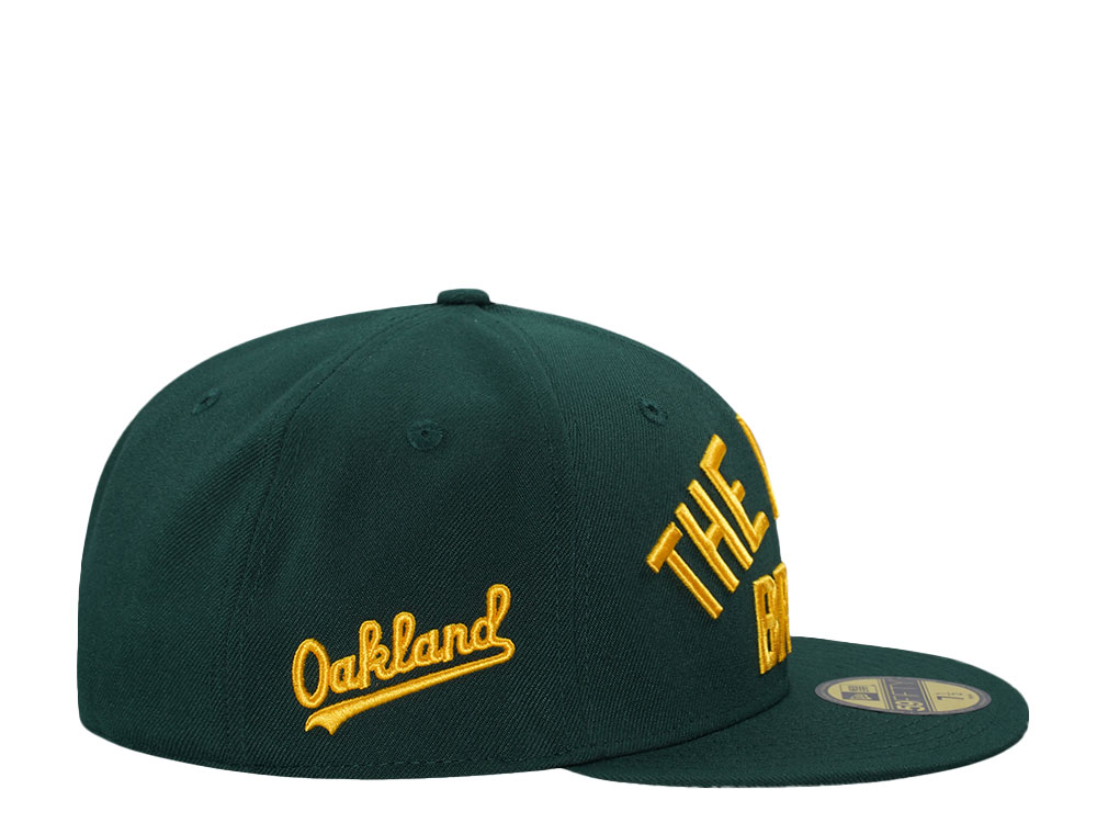 New Era Oakland Athletics The Bash Bros Green Prime Edition 59Fifty Fitted Cap