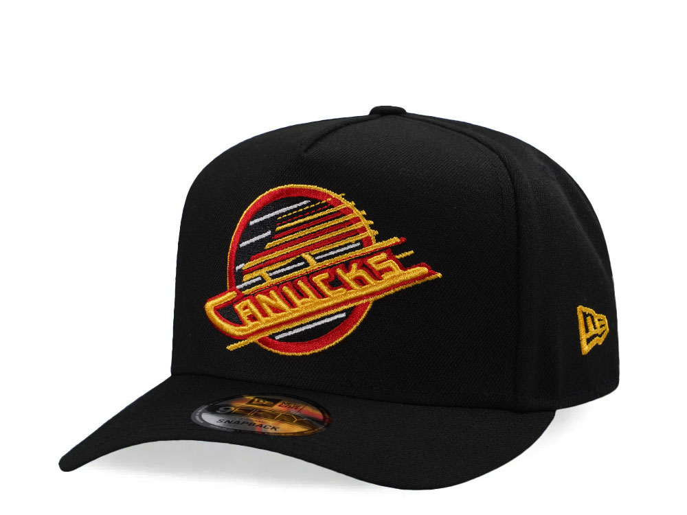 New Era Vancouver Canucks Black Edition 9Fifty A Frame Snapback Cap