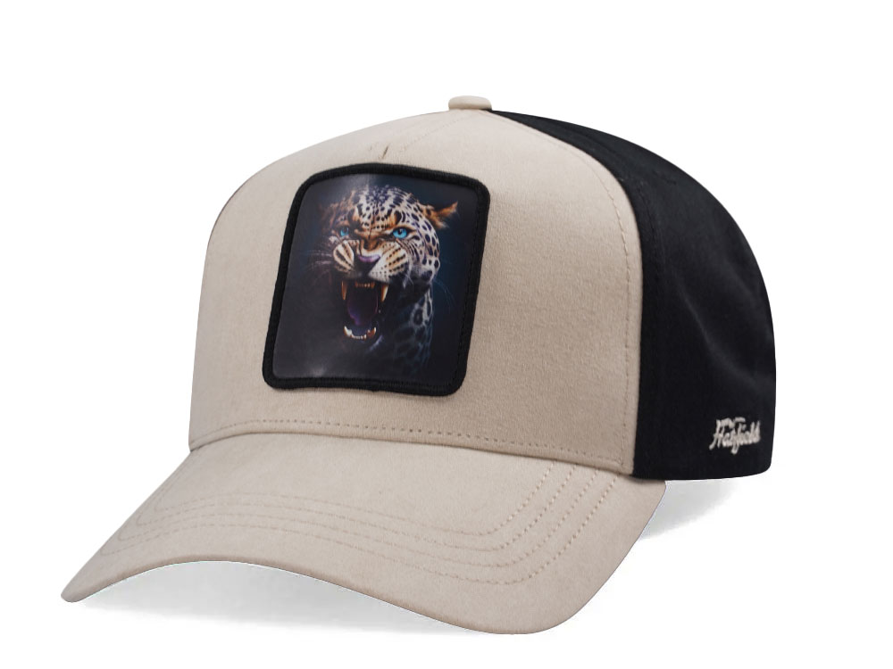 Hatfield Leopard Beige Snapback Cap