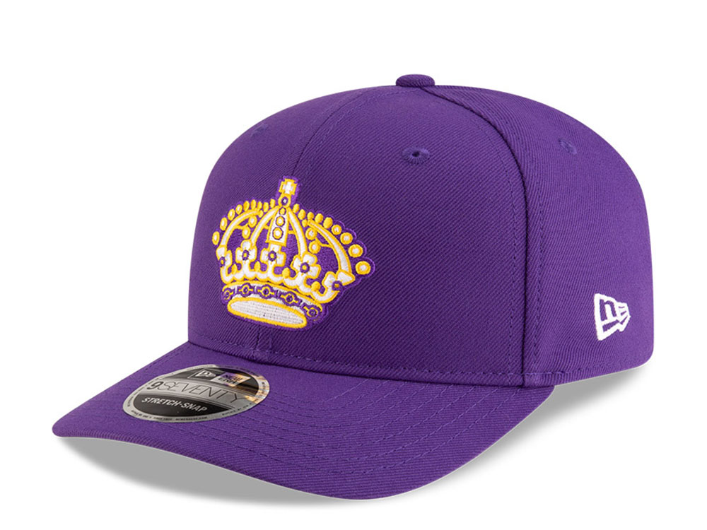 New Era Los Angeles Kings NHL Team Crown 9Seventy Stretch Snapback Cap