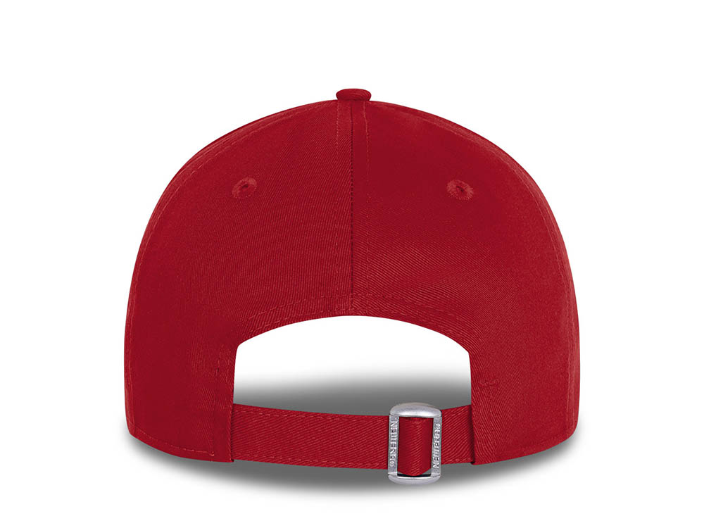 New Era Basic Scarlet Red 9Forty Strapback Cap