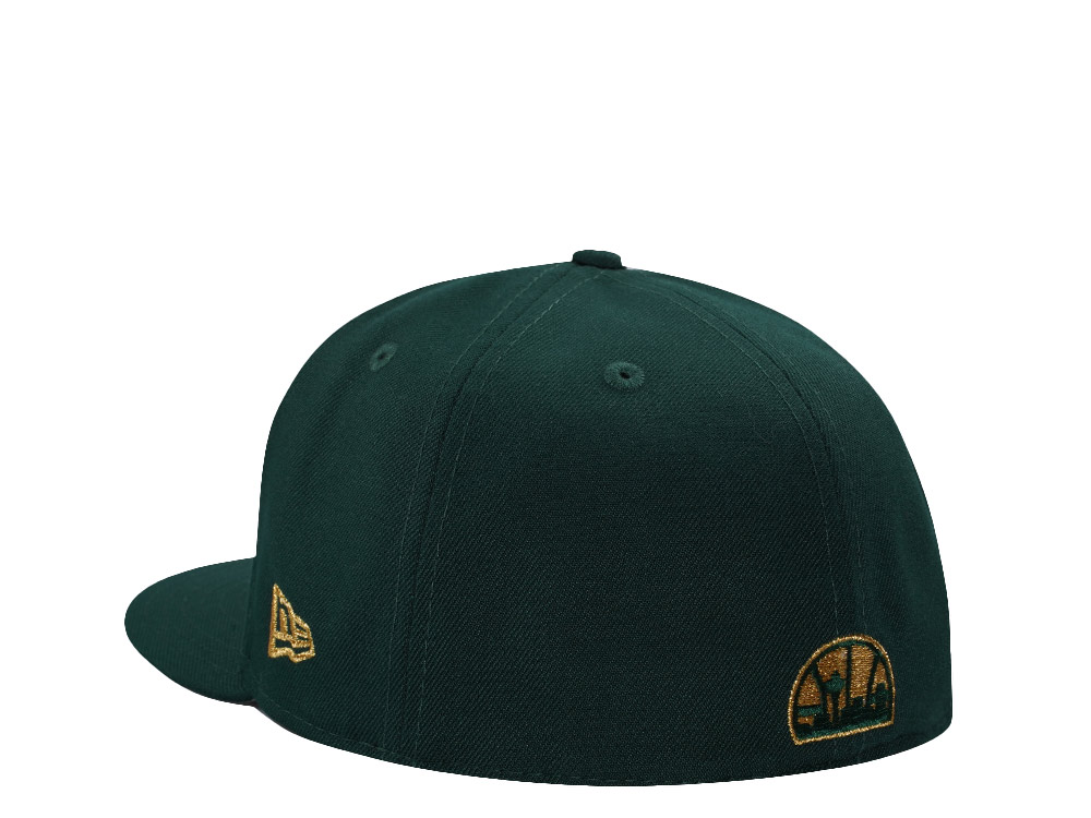 New Era Seattle Supersonics 40th Anniversary Dark Green Prime Edition 59Fifty Fitted Cap