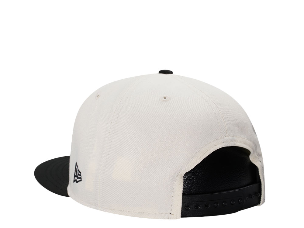New Era Brooklyn Nets Est 2012 Chrome Two Tone Edition 9Fifty Snapback Cap