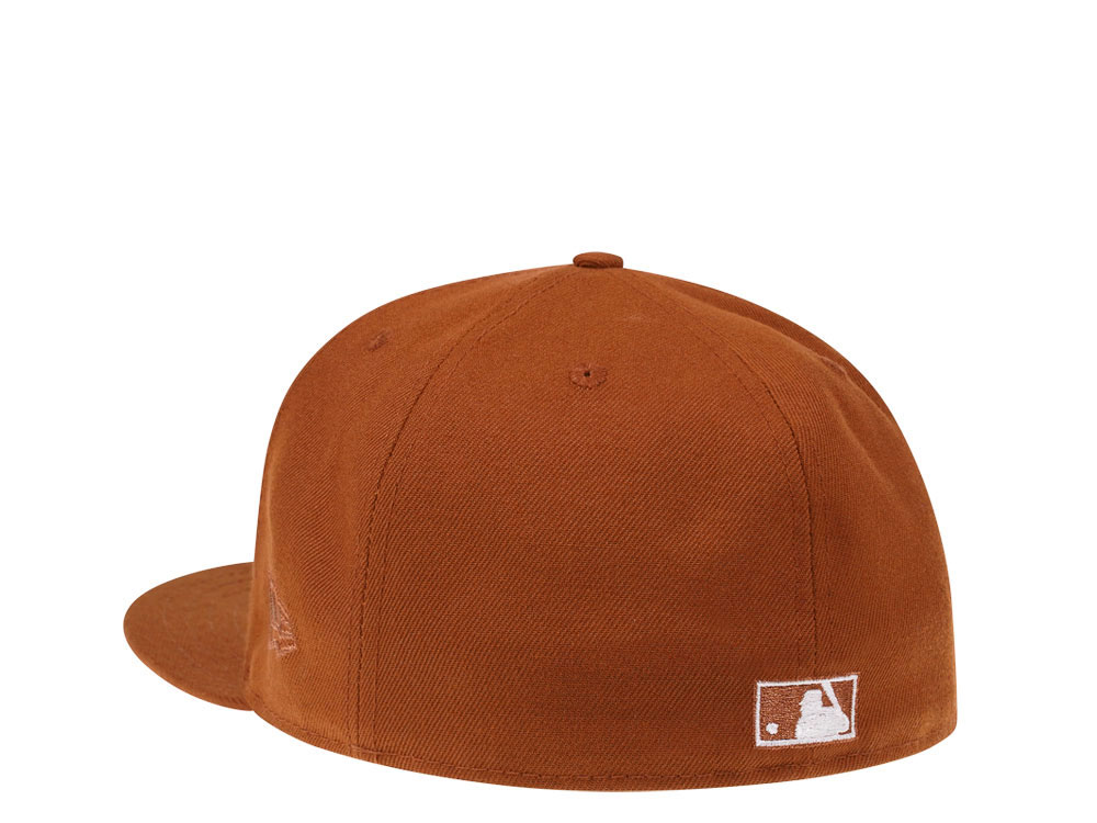 New Era Cincinnati Reds Big Red Machine Bourbon and Suede Edition 59Fifty Fitted Cap