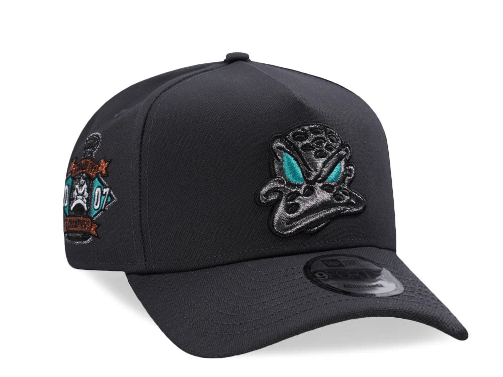 New Era Anaheim Ducks Stanley Cup 2007 Anthracite Prime Edition 9Forty A Frame Snapback Cap