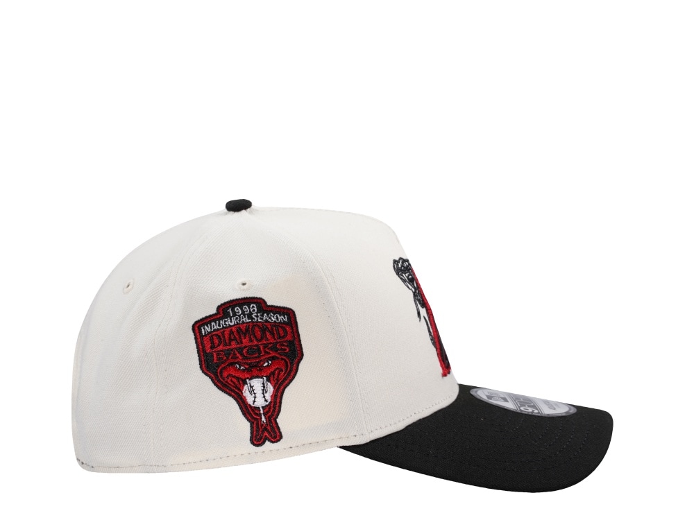 New Era Arizona Diamondbacks Inaugural Season 1998 Metallic Chrome Two Tone Edition 9Forty A Frame Snapback Cap