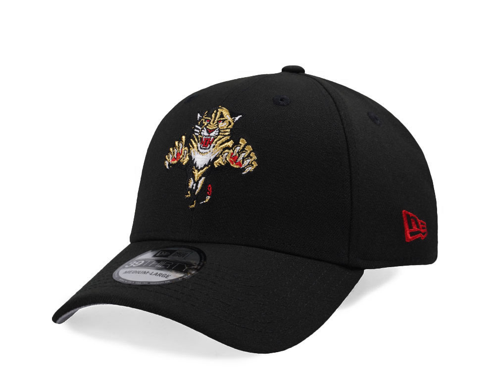 New Era Florida Panthers Classic Black Prime Edition 39Thirty Stretch Cap