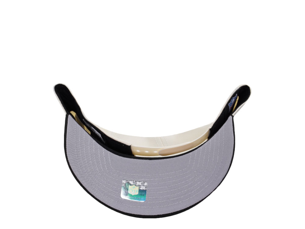 New Era New York Jets Classic Chrome Two Tone Edition 9Forty A Frame Snapback Cap