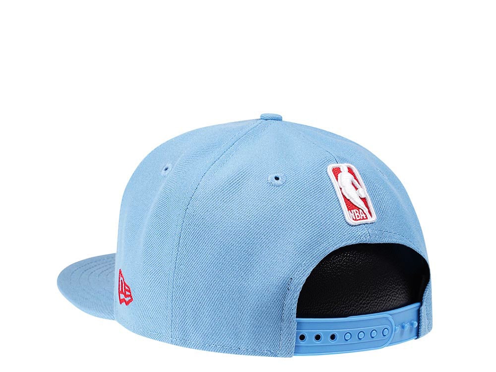 New Era Sacramento Kings Sky Blue Edition 9Fifty Snapback Cap