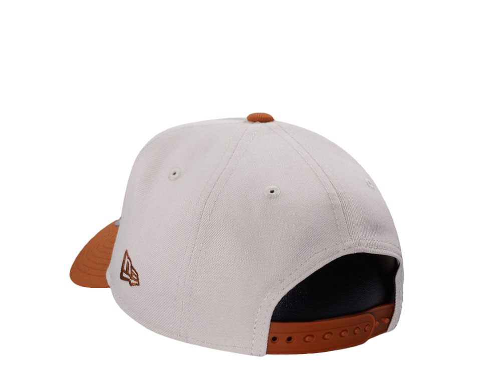 New Era New York Rangers 100th Anniversary Chrome Two Tone Edition 9Forty A Frame Snapback Cap