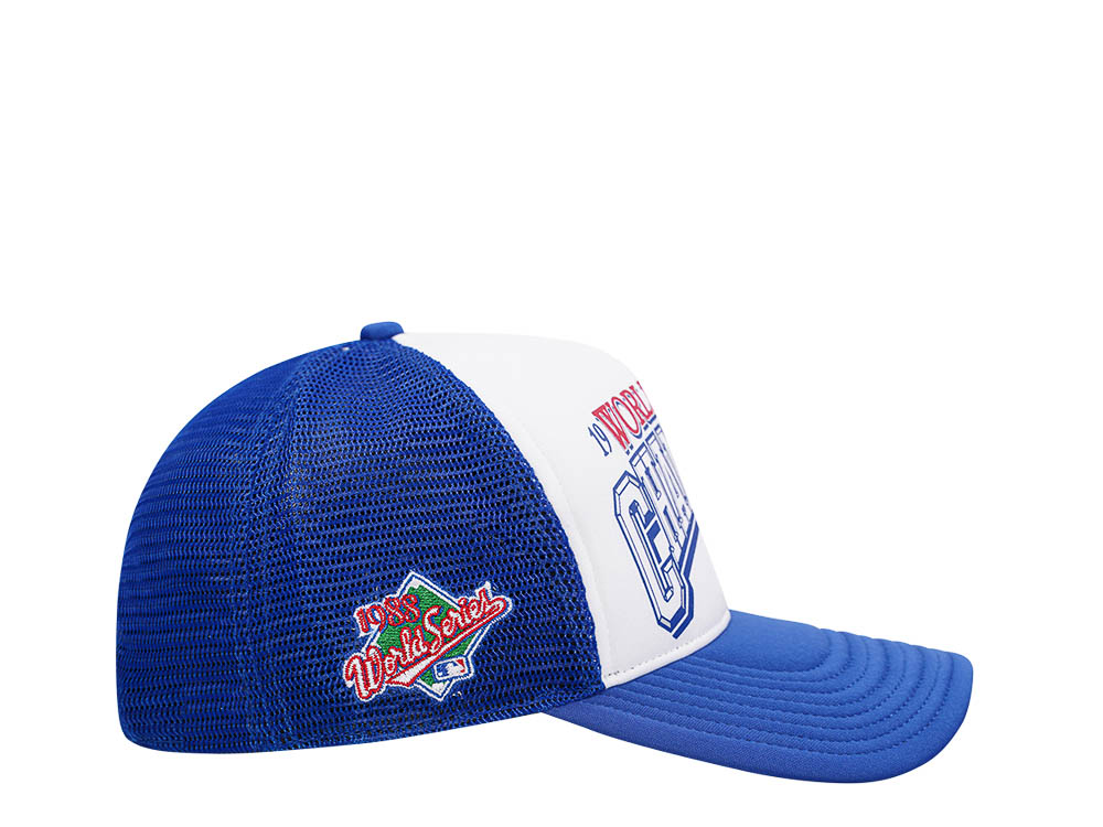 47Brand Los Angeles Dodgers BCPTN World Series Royal Foam Champ Offside Trucker Snapback Cap