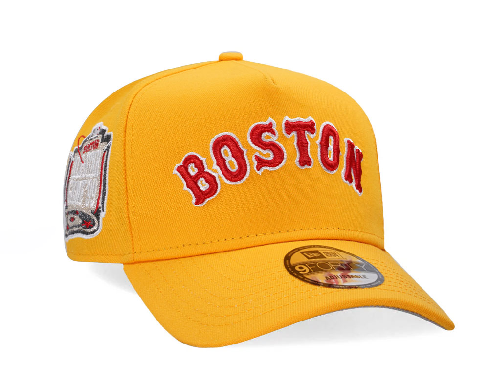 New Era Boston Red Sox All Star Game 1999 Yellow Classic 9Forty A Frame Snapback Cap