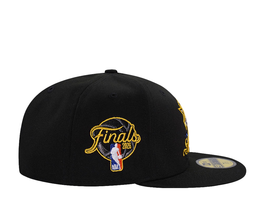 New Era New York Knicks NBA Finals 2026 Black Prime Edition 59Fifty Fitted Cap
