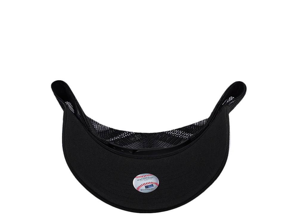 New Era Chicago White Sox Black On Black Edition 9Forty A Frame Trucker Snapback Cap