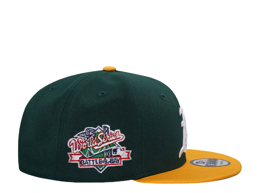 New Era Oakland Athletics World Series 1989 Dark Green Two Tone Edition 9Fifty Snapback Cap