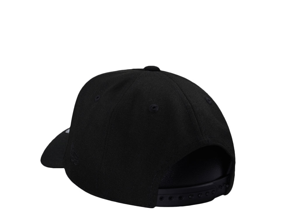 New Era Anaheim Angels Golden Detail Black Prime Edition 9Forty A Frame Snapback Cap