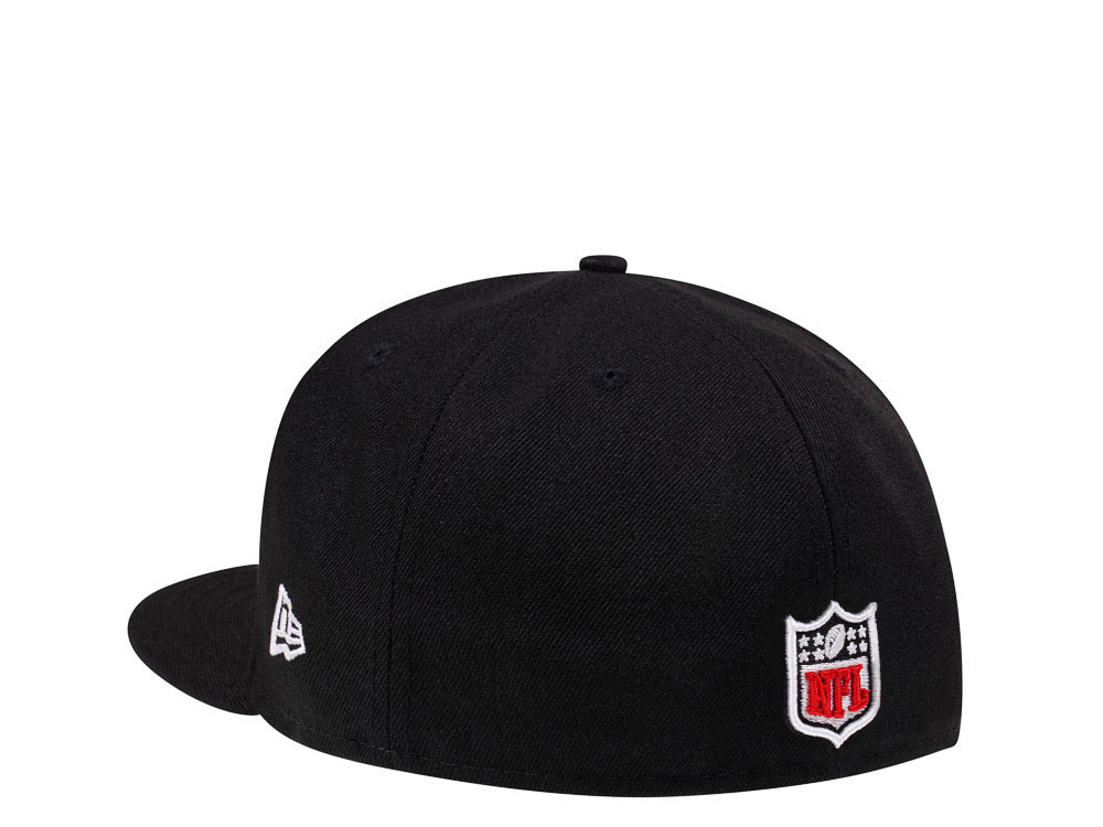 New Era Baltimore Ravens Alternate Black Crimson Collection 59Fifty Fitted Cap