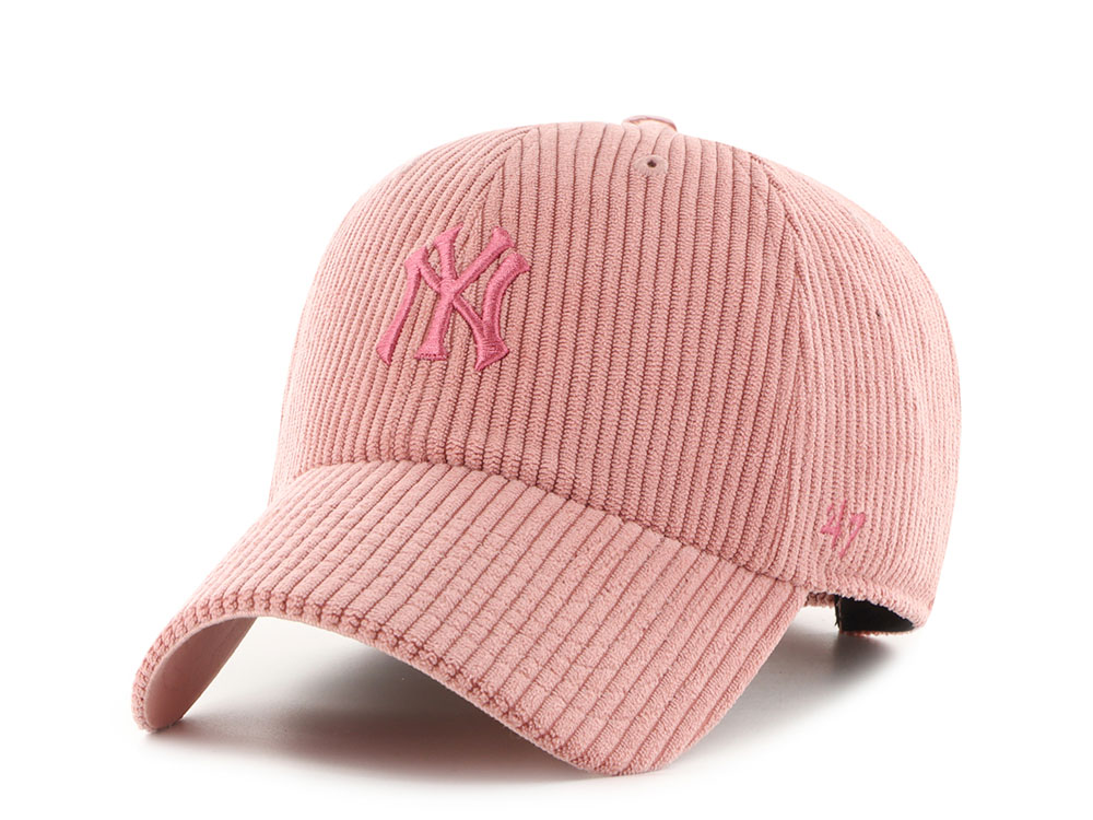 47Brand New York Yankees Rose Quartz Mellow Edition Clean Up Strapback Cap