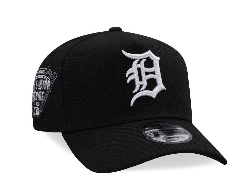 New Era Detroit Tigers All Star Game 2005 Black Prime Edition 9Forty A Frame Snapback Cap