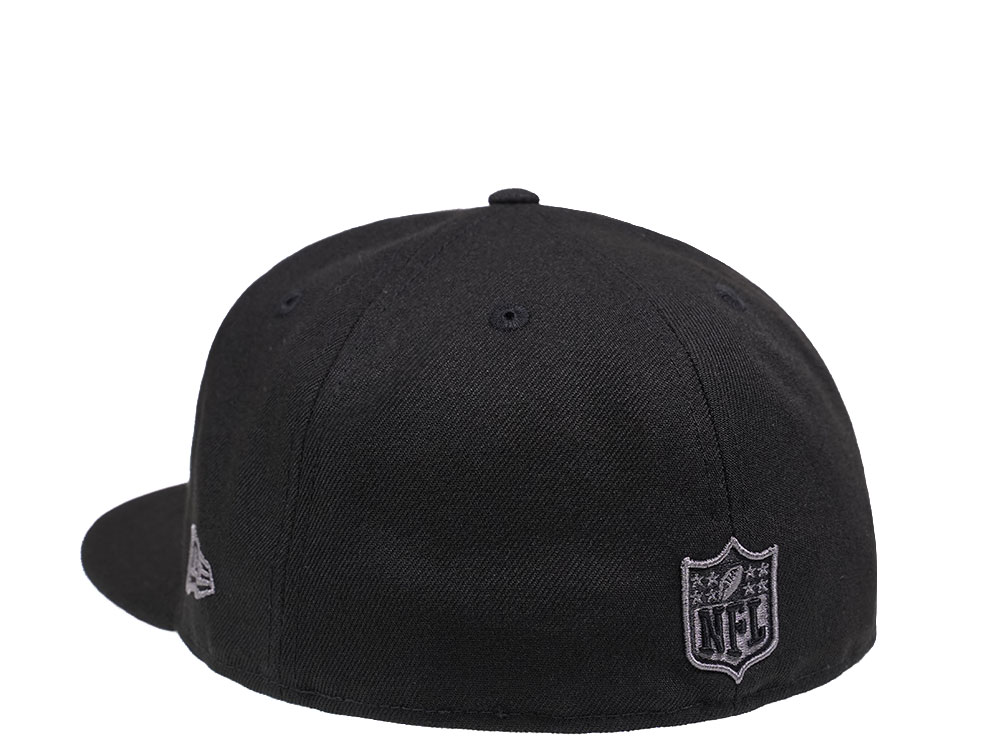 New Era Baltimore Ravens Black and Gray Edition 59Fifty Fitted Cap