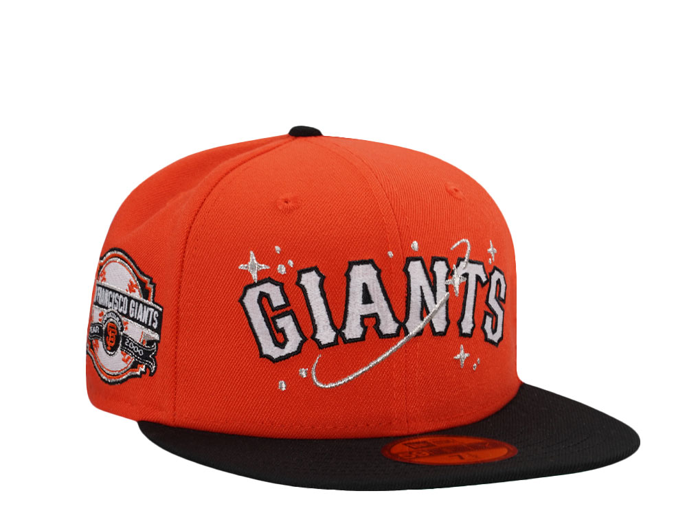 New Era San Francisco Giants Inaugural Season 2000 Orange Two Tone Edition 59Fifty Fitted Cap