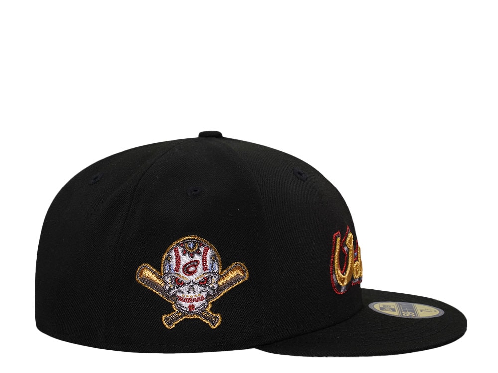 New Era Columbus Clippers Veleros Black Metallic Edition 59Fifty Fitted Cap