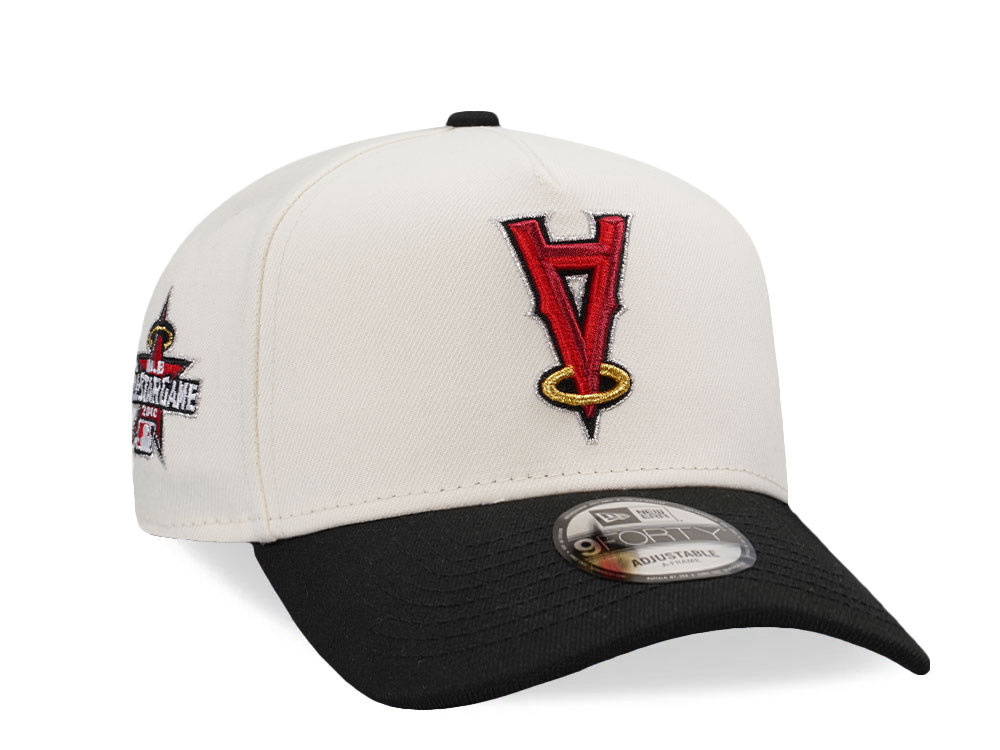 New Era Anaheim Angels All Star Game 2010 Chrome Two Tone Edition 9Forty A Frame Snapback Cap