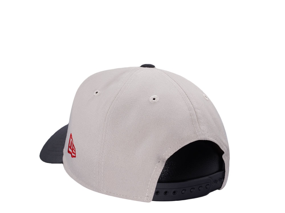 New Era Los Angeles Dodgers World Series 2024 Stone Flame Two Tone Edition 9Forty A Frame Snapback Cap