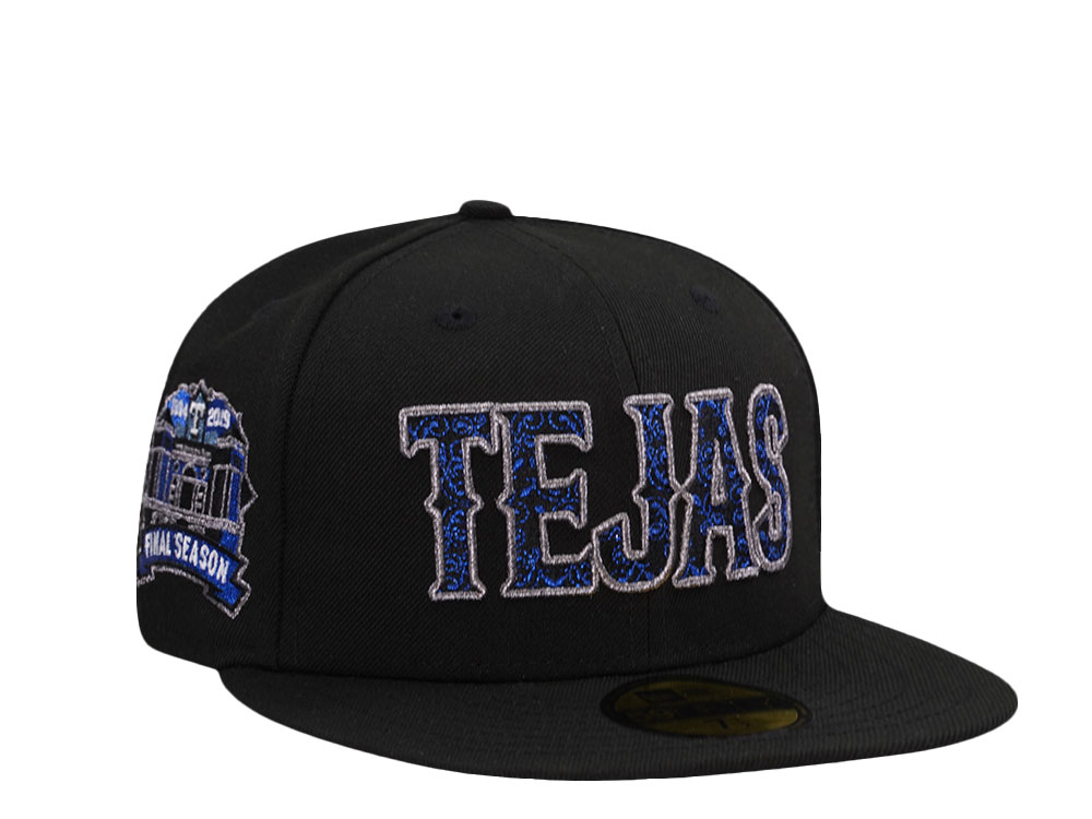 New Era Texas Rangers Final Season Liquid Titanium Prime Edition 59Fifty Fitted Cap