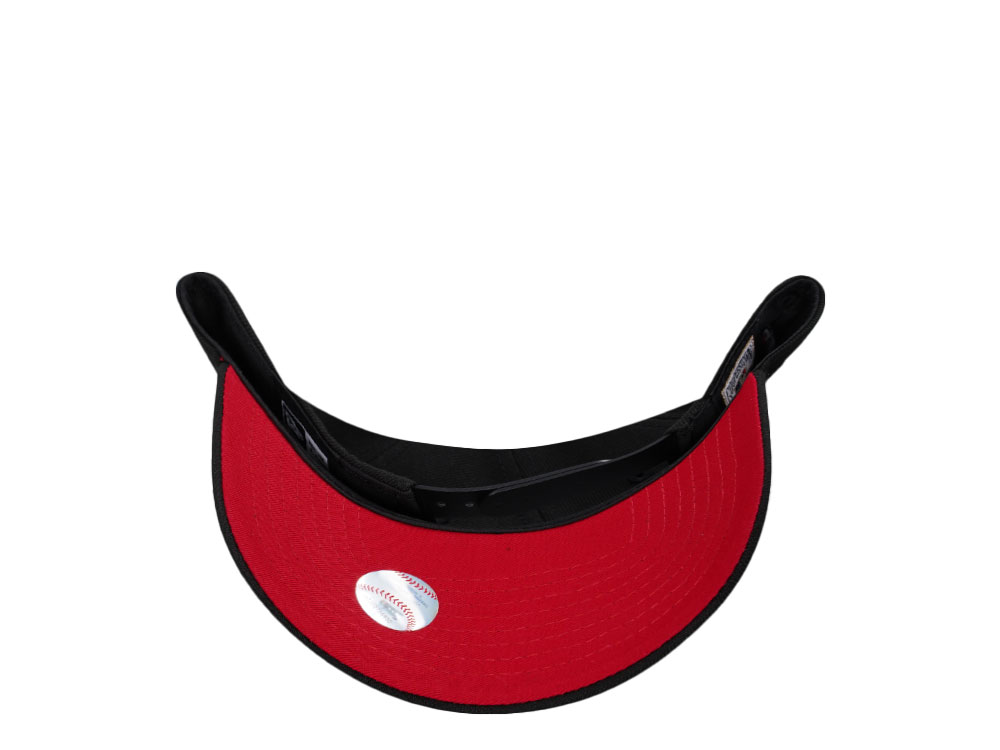 New Era Los Angeles Dodgers World Series Black Red Edition 9Forty A Frame Snapback Cap
