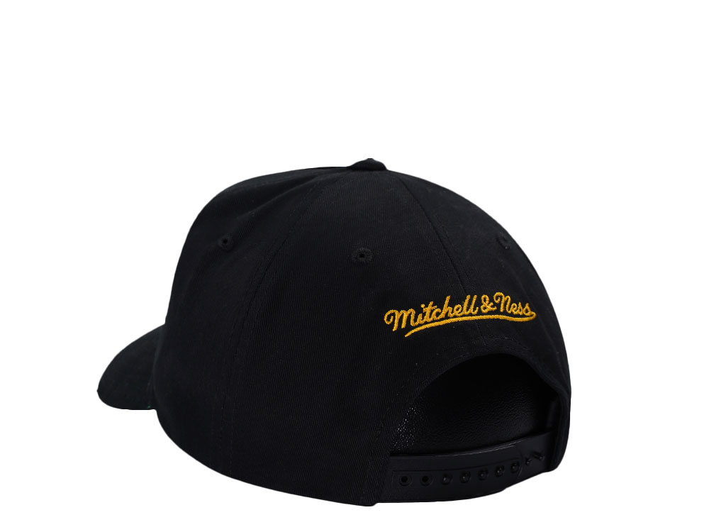 Mitchell & Ness Pittsburgh Penguins Black Pro Pinch Fit Snapback Cap