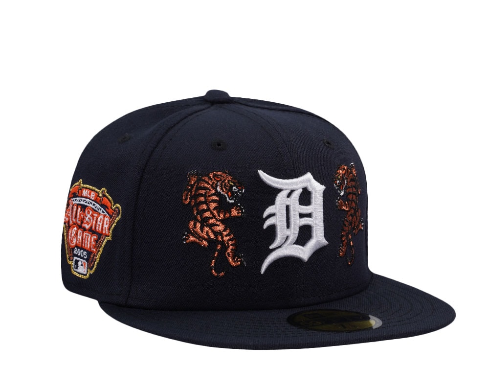 New Era Detroit Tigers All Star Game 2005 Navy Prime Edition 59Fifty Fitted Cap