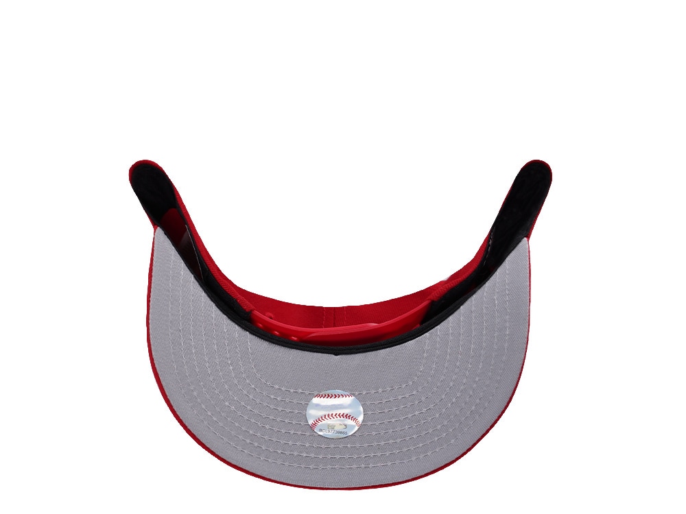 New Era Los Angeles Dodgers World Series 2025 Scarlet Prime Edition 9Fifty A Frame Snapback Cap
