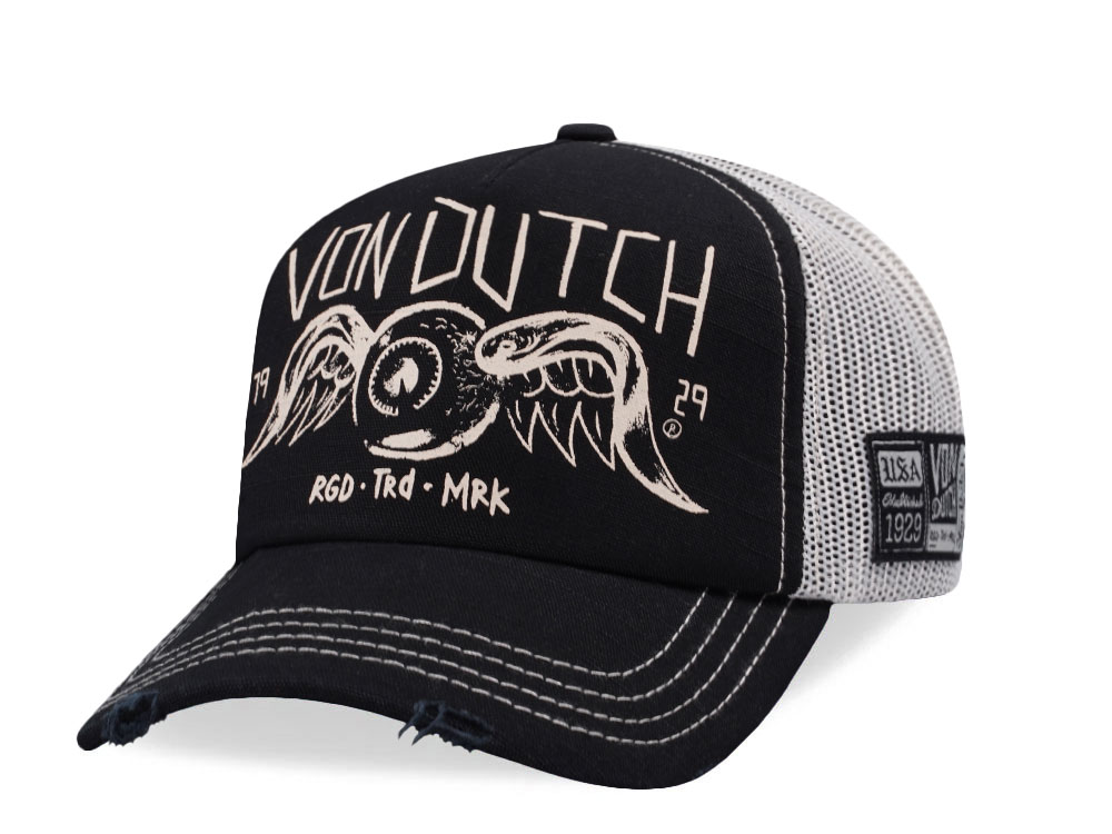 Von Dutch Screen Print Edition Trucker Snapback Cap