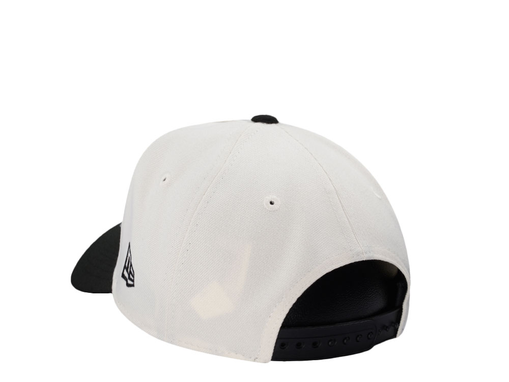New Era Atlanta Braves World Series 1995 Electric Chrome Two Tone Edition 9Forty A Frame Snapback Cap