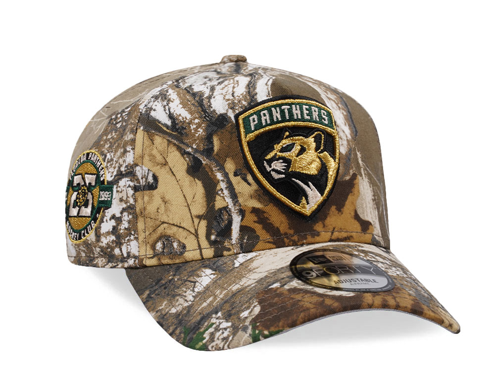 New Era Florida Panthers 25th Anniversary Realtree Prime Edition 9Forty A Frame Snapback Cap