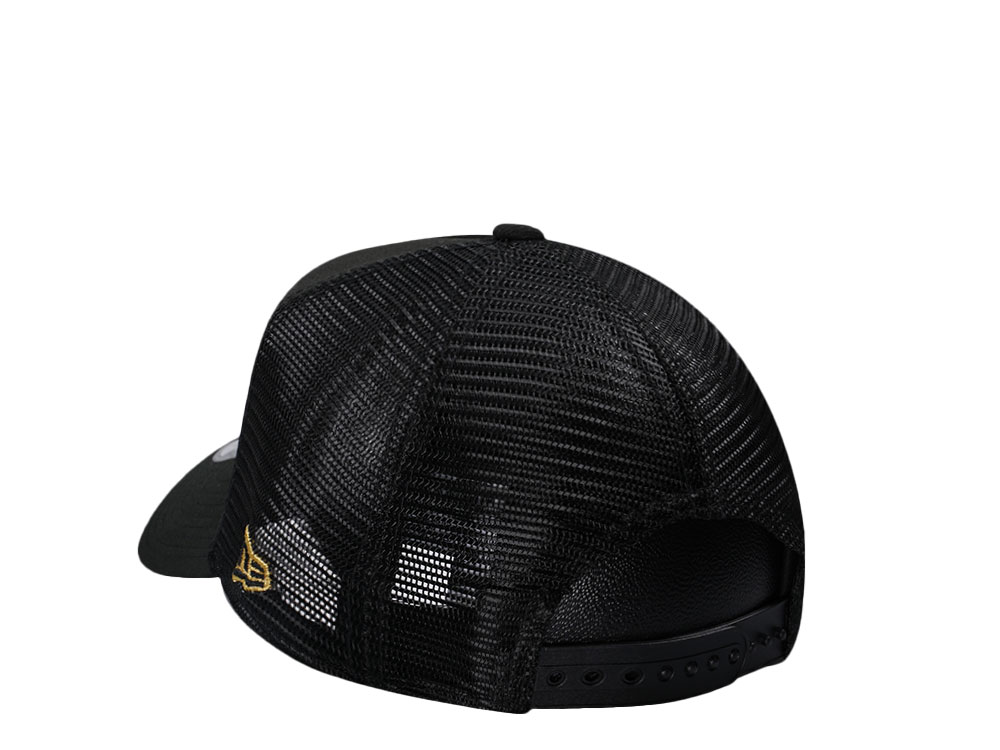 New Era Arizona Diamondbacks Inaugural season 98 Black And Gold Trucker A Frame 9Forty Cap