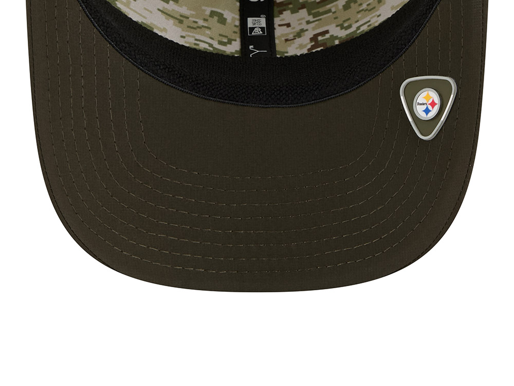 New Era Pittsburgh Steelers Salute To Service 2025 9Seventy Snapback Cap