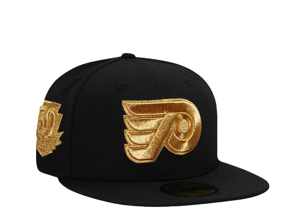 New Era Philadelphia Flyers 50th Anniversary 24K Prime Edition 59Fifty Fitted Cap
