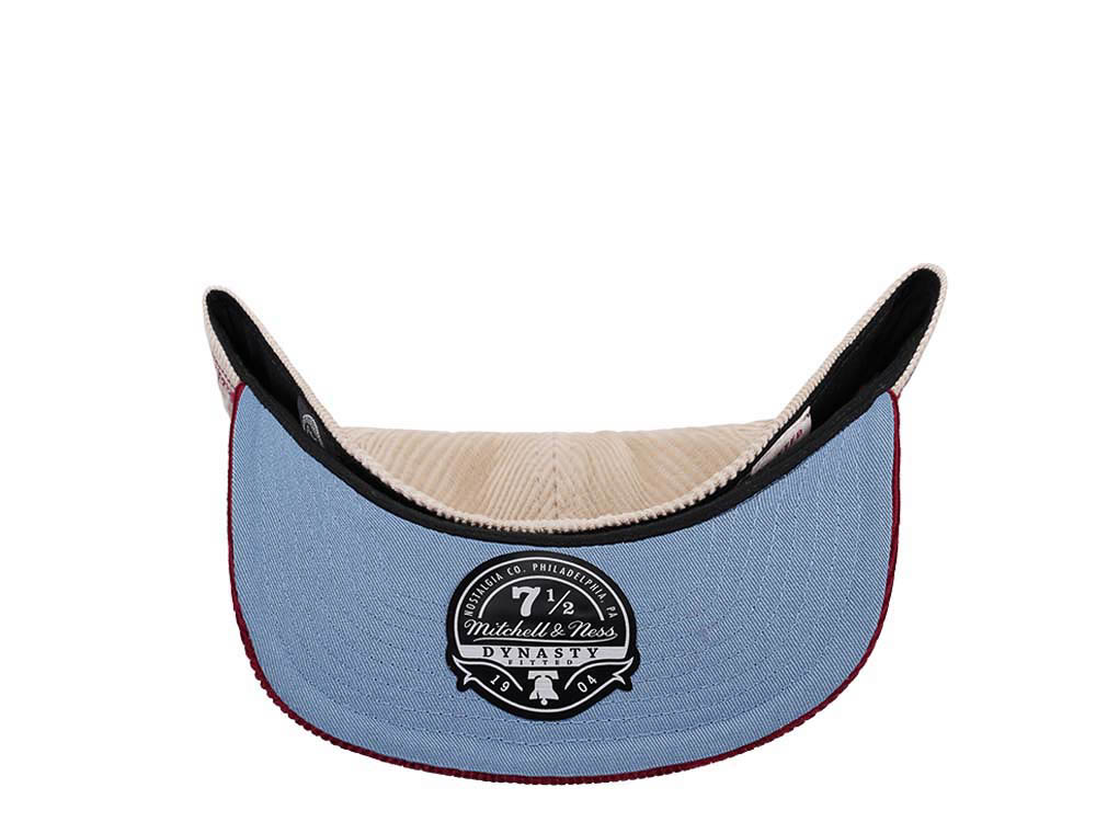 Mitchell & Ness Colorado Avalanche 10 Seasons Two Tone Cord Edition Dynasty Fitted Cap
