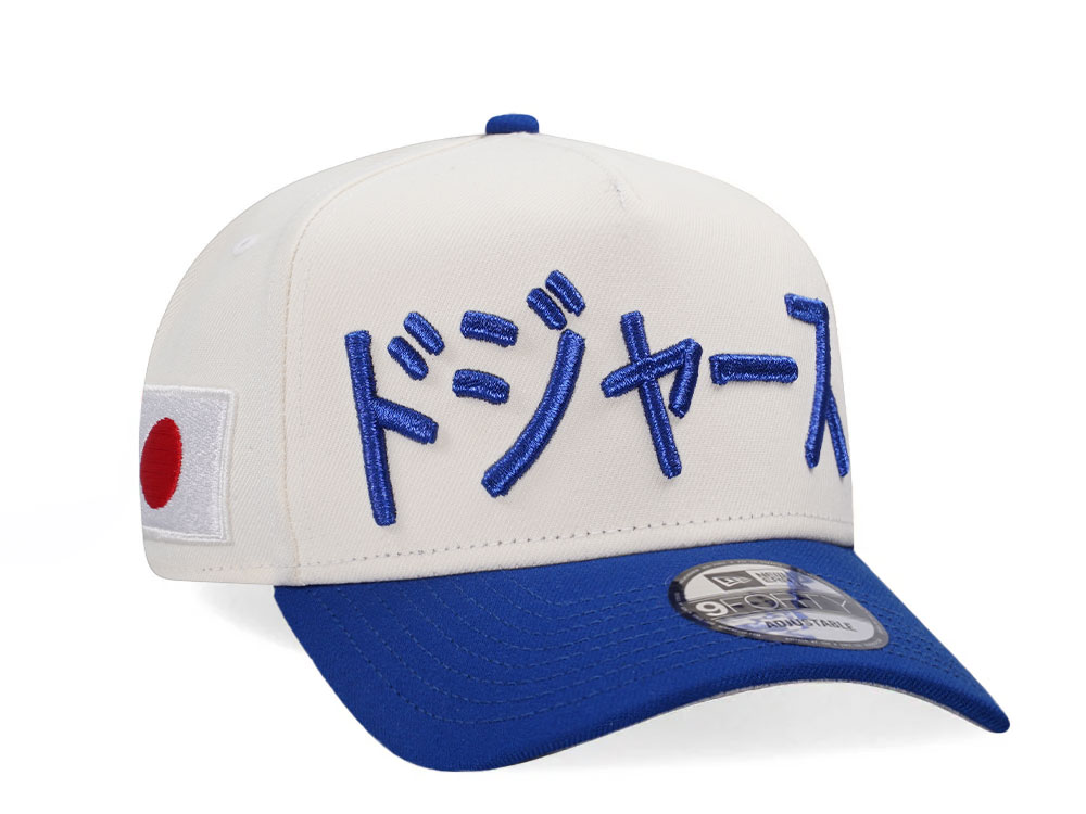 New Era Los Angeles Dodgers Kanji Chrome Two Tone Edition 9Forty A Frame Snapback Cap