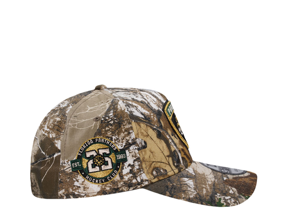 New Era Florida Panthers 25th Anniversary Realtree Prime Edition 9Forty A Frame Snapback Cap