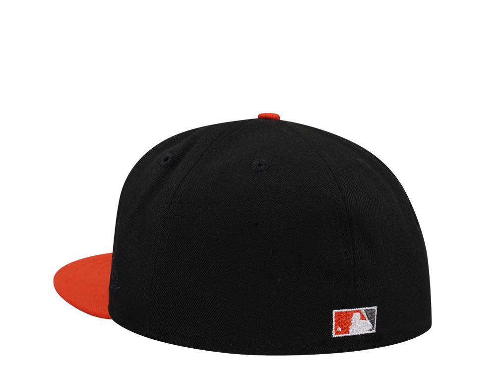 New Era Baltimore Orioles 30th Anniversary Metallic Throwback Two Tone Edition 59Fifty Fitted Cap