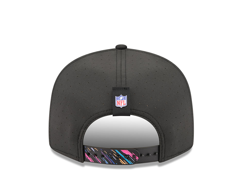 New Era Miami Dolphins Crucial Catch 2026 Black Edition 9Fifty Split Panel Snapback Cap