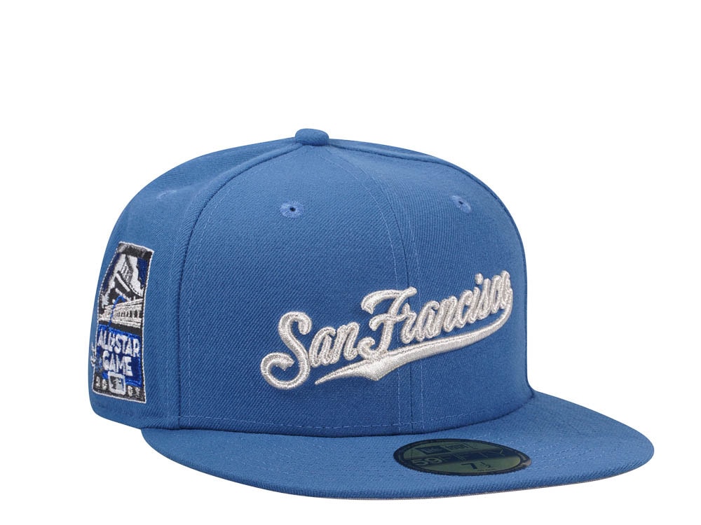 New Era San Francisco Giants All Star Game 2007 Silver Indigo Edition 59Fifty Fitted Cap
