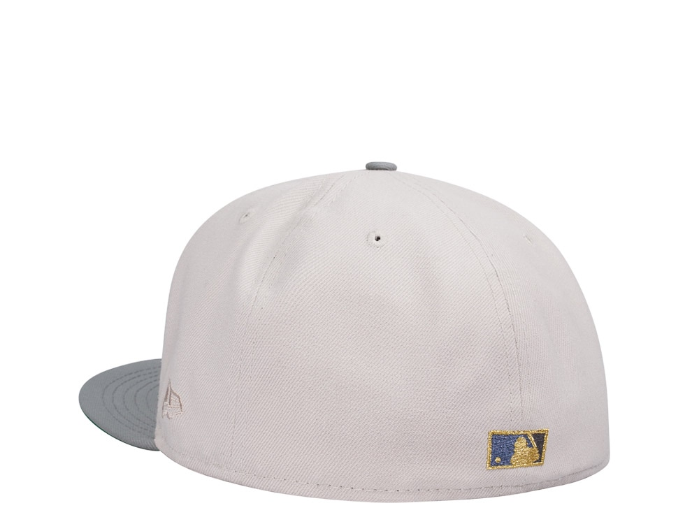 New Era San Francisco Giants 3-Time World Series Champions Stone Gold Two Tone Edition 59Fifty Fitted Cap