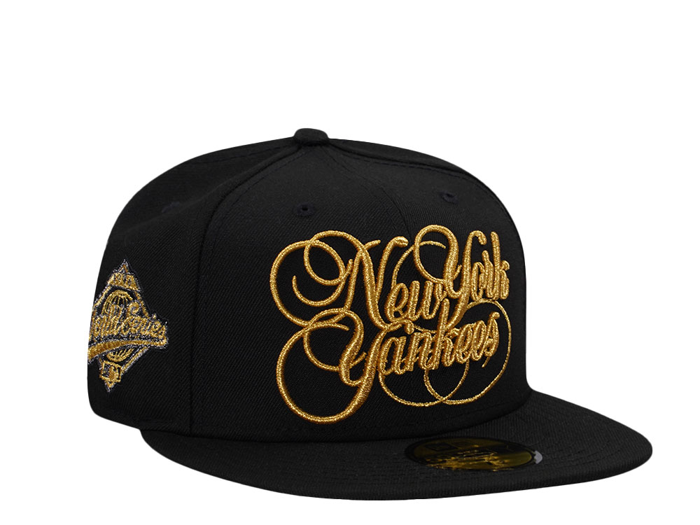 New Era New York Yankees World Series 1996 Black Gold Prime Edition 59Fifty Fitted Cap