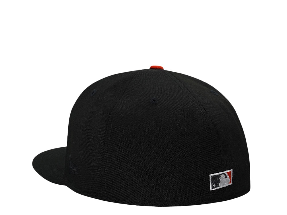New Era San Francisco Giants World Series 2010 Black Throwback Edition 59Fifty Fitted Cap